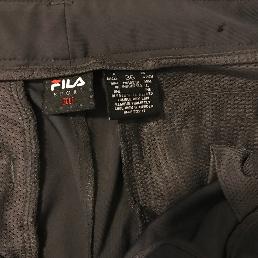 Fila grey golf 🏌️ pants 36 - Picture 2 of 3